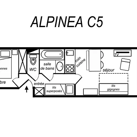 Familial, Idealement Situe, 2 Pieces, Balcon, Animaux Acceptes, - Fr-1-182-69 Apartment